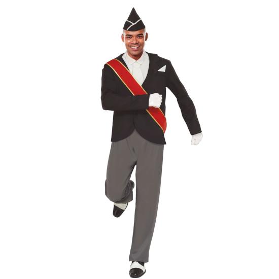 Disfraz de Negro del Ataúd para adulto Disfraz de Negro del Ataúd para adulto