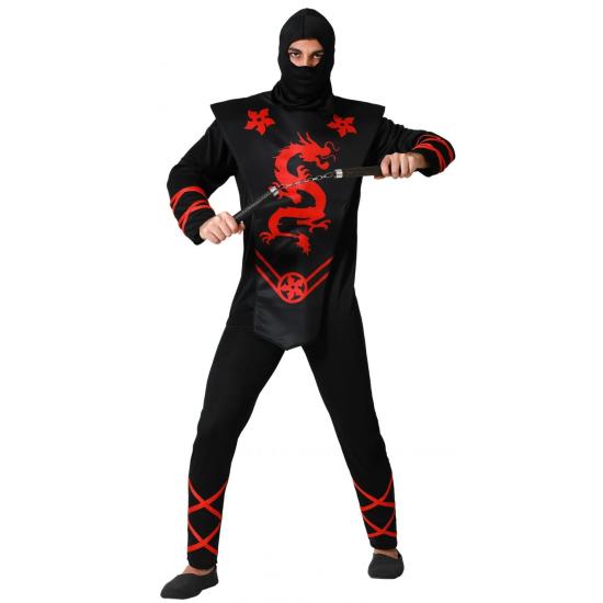 Disfraz de Ninja Negro para Hombre Disfraz de Ninja Negro para Hombre