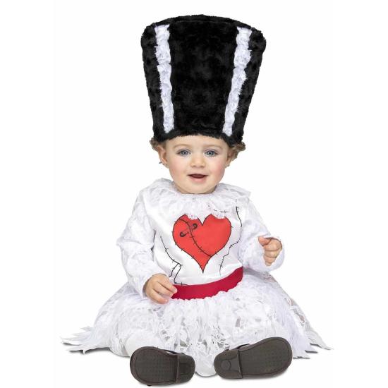 Disfraz de Novia Frankie para Bebé Disfraz de Novia Frankie para Bebé