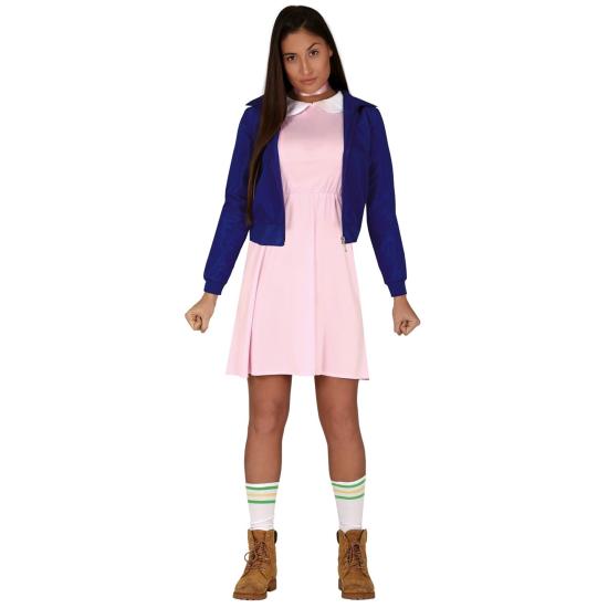 Disfraz de Once de Stranger Things de mujer Disfraz de Once de Stranger Things de mujer