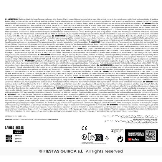 Disfraz de Ovejita para Bebé. Disfraz de Ovejita para Bebé.