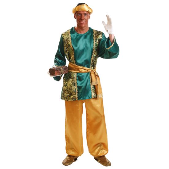 Disfraz de paje real de Baltasar para adulto Disfraz de paje real de Baltasar para adulto