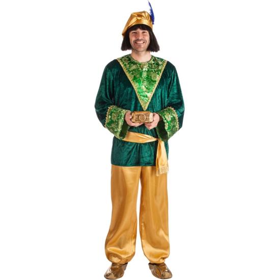 Disfraz de paje real de Melchor para adulto Disfraz de paje real de Melchor para adulto