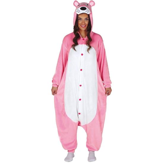 Disfraz de Pantera Rosa de Peluche para Mujer ** Disfraz de Pantera Rosa de Peluche para Mujer **