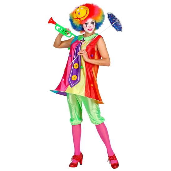 Disfraz de Payasa Alegre talla  Adulta Disfraz de Payasa Alegre talla  Adulta