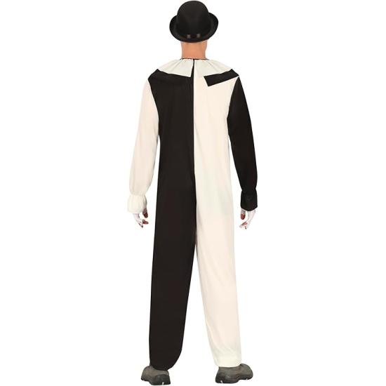 Disfraz de Payaso Despiadado Terrifier para Hombre – Cuello y Mono Ensangrentado Disfraz de Payaso Despiadado Terrifier para Hombre – Cuello y Mono Ensangrentado