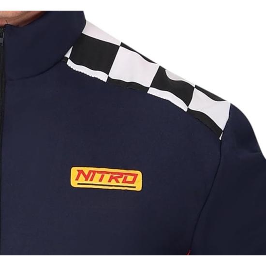 Disfraz de Piloto de Carreras para Hombre – Mono de Competición Automovilística para Fiestas, Carnaval y Halloween Disfraz de Piloto de Carreras para Hombre – Mono de Competición Automovilística para Fiestas, Carnaval y Halloween