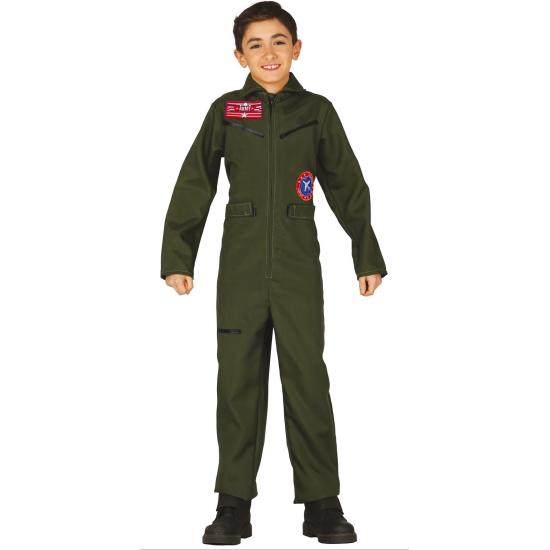 Disfraz de piloto de caza Top Gun infantil Disfraz de piloto de caza Top Gun infantil