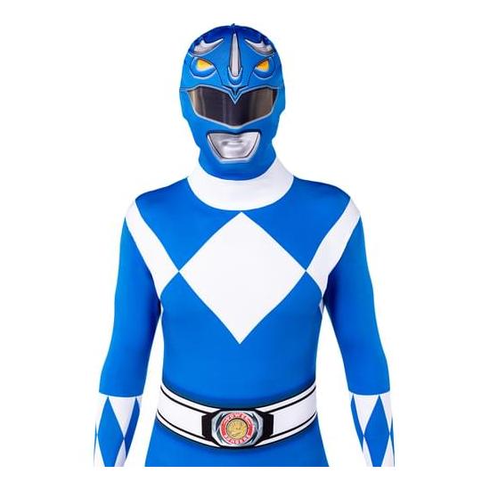 Disfraz de Power Ranger Azul Segunda piel Disfraz de Power Ranger Azul Segunda piel