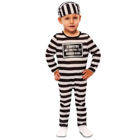 Disfraz de Preso Meco Bebé Disfraz de Preso Meco Bebé