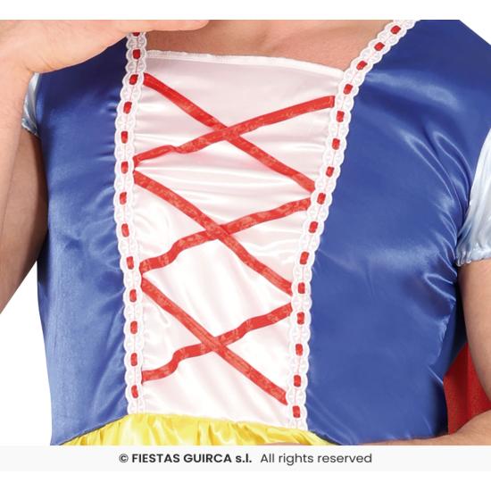 Disfraz de Princesa de las Nieves a Hombros Enano Disfraz de Princesa de las Nieves a Hombros Enano