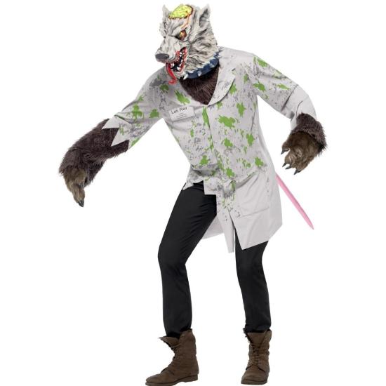 Disfraz de Rata de laboratorio adulto Disfraz de Rata de laboratorio adulto