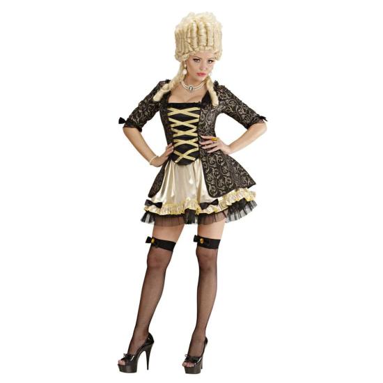 Disfraz de Reina Barroca Negra apara adulta Disfraz de Reina Barroca Negra apara adulta