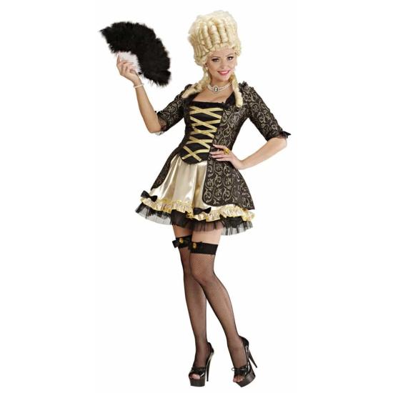 Disfraz de Reina Barroca Negra apara adulta Disfraz de Reina Barroca Negra apara adulta