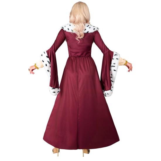 Disfraz de Reina para Mujer - Vestido Largo con Corona Disfraz de Reina para Mujer - Vestido Largo con Corona