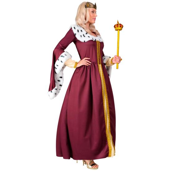Disfraz de Reina para Mujer - Vestido Largo con Corona Disfraz de Reina para Mujer - Vestido Largo con Corona