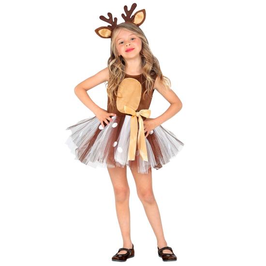 Disfraz de Reno con Tutú para Niña Disfraz de Reno con Tutú para Niña
