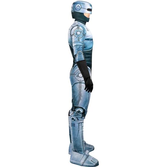 Disfraz de Robocop para Hombre – Traje Futurista con Mono, Guantes, Cubrebotas y Casco Disfraz de Robocop para Hombre – Traje Futurista con Mono, Guantes, Cubrebotas y Casco
