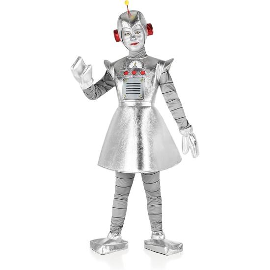 Disfraz de Robot Androide para Niña Disfraz de Robot Androide para Niña