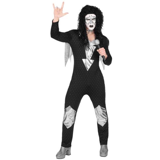Disfraz de Rock Kiss adulto Disfraz de Rock Kiss adulto