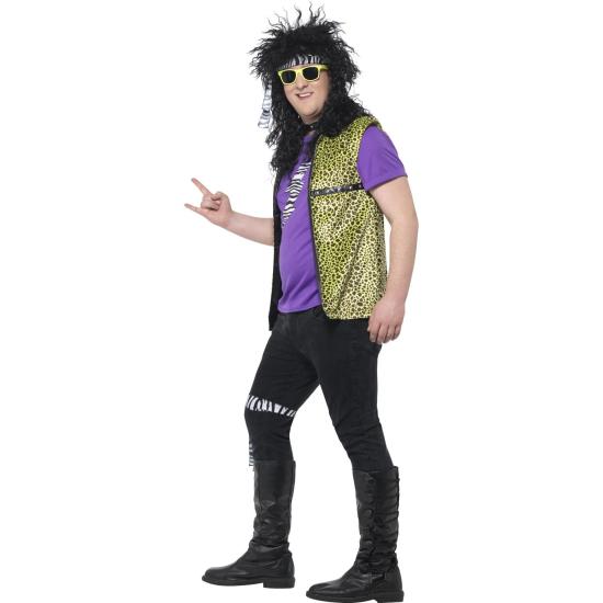 Disfraz de Rockero Barricada talla grande Disfraz de Rockero Barricada talla grande