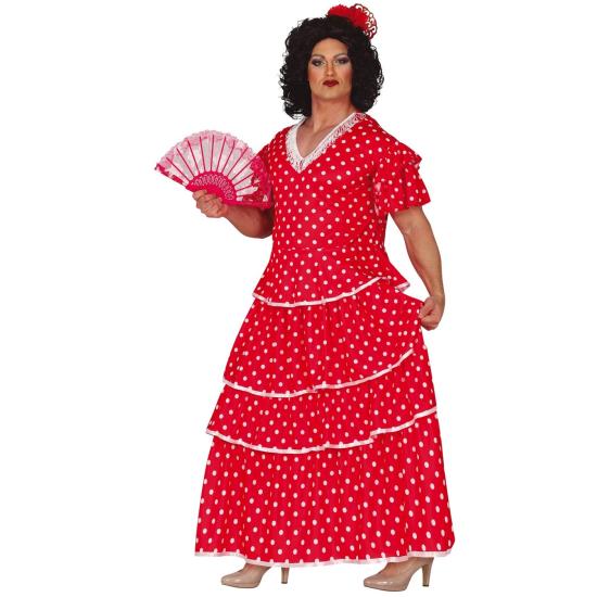 Disfraz de Sevillana Flamenca para Hombre Disfraz de Sevillana Flamenca para Hombre