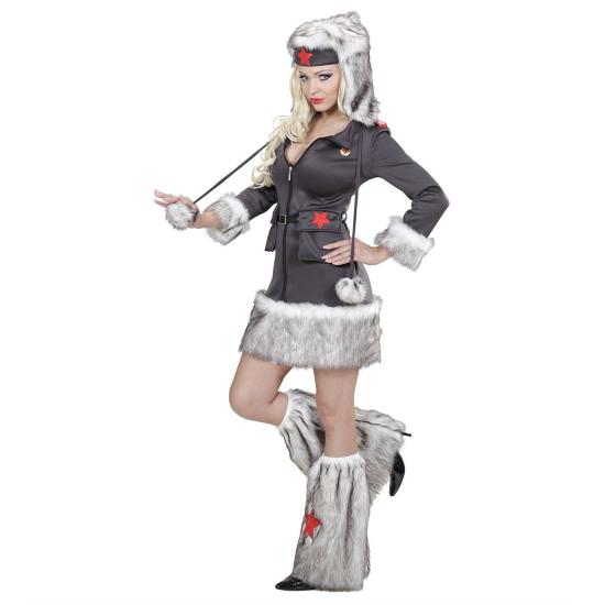 Disfraz adulta de Soldada Rusa Disfraz adulta de Soldada Rusa