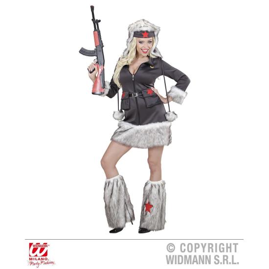 Disfraz adulta de Soldada Rusa Disfraz adulta de Soldada Rusa