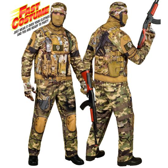 Disfraz de Soldado FAST COSTUME Adultos Disfraz de Soldado FAST COSTUME Adultos