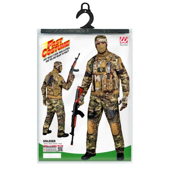 Disfraz de Soldado FAST COSTUME Adultos Disfraz de Soldado FAST COSTUME Adultos
