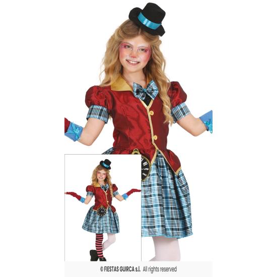 Disfraz de Sombrerera Tic Toc para Niña