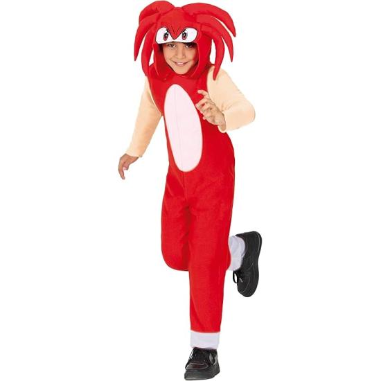 Disfraz de Sonic Kigurumi Knuckles para niño Disfraz de Sonic Kigurumi Knuckles para niño