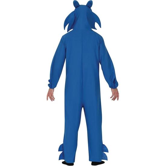 Disfraz de Sonic para Hombre – Mono Azul con Capucha Inspirado en Videojuegos y Cine Disfraz de Sonic para Hombre – Mono Azul con Capucha Inspirado en Videojuegos y Cine