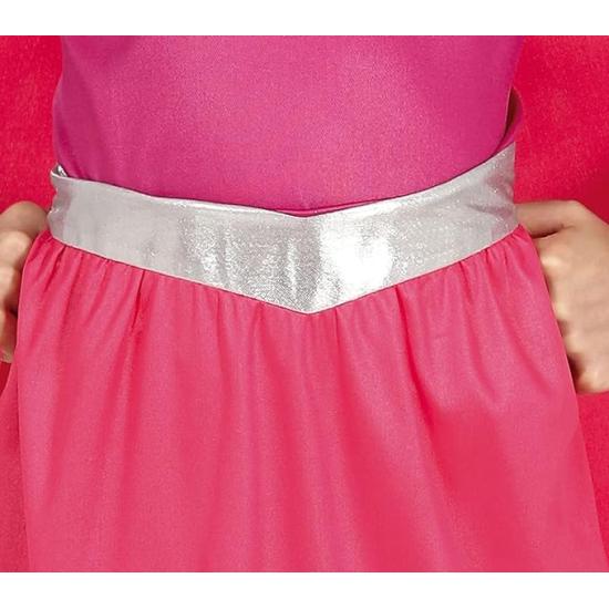 Disfraz de Super Heroína Rosa Niña **