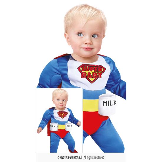 Disfraz de Superheroe Bebé BiberonMan Disfraz de Superheroe Bebé BiberonMan