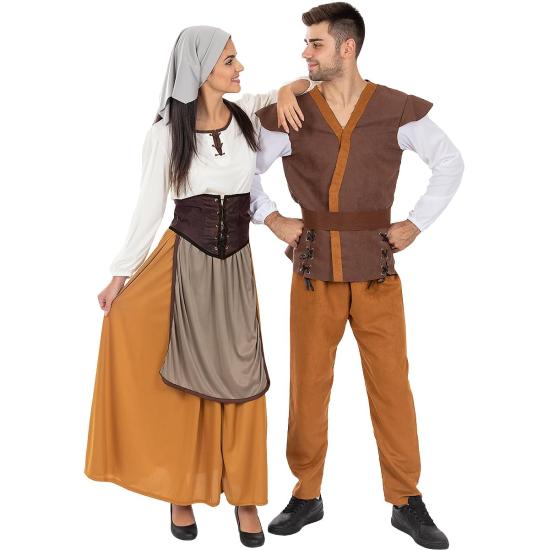 Disfraz de tabernero medieval para hombre Disfraz de tabernero medieval para hombre