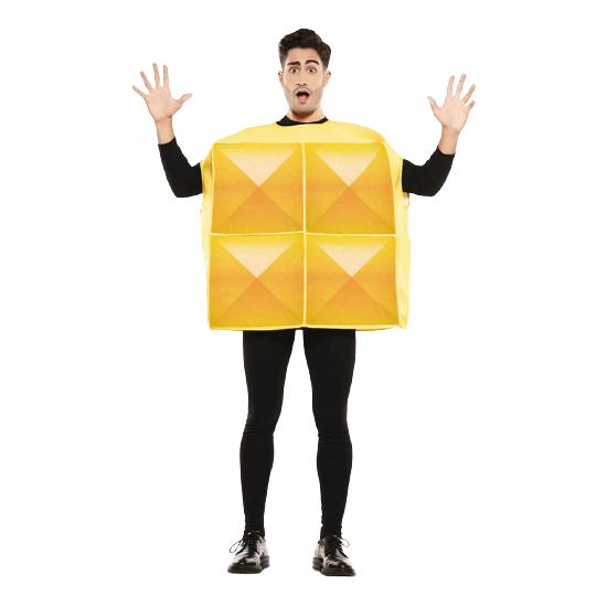 Disfraz de Tetris Amarillo para Adulto Disfraz de Tetris Amarillo para Adulto