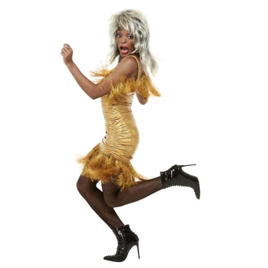 Disfraz de Tina Turner Rock Años 80 para Adulta Disfraz de Tina Turner Rock Años 80 para Adulta