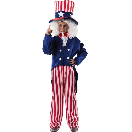 Disfraz de tío Sam para niño Disfraz de tío Sam para niño
