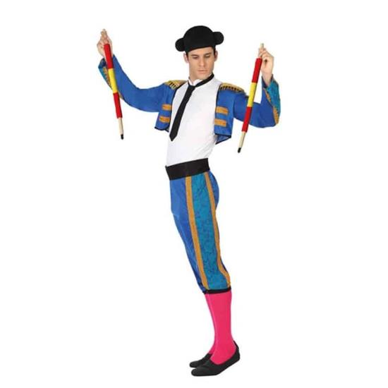 Disfraz de Torero Azul para adulto Disfraz de Torero Azul para adulto