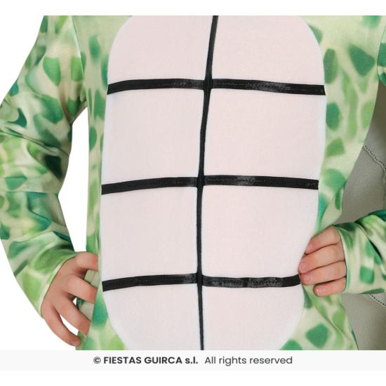 Disfraz de Tortuga Marina para Niño – Mono con Capucha y Caparazón