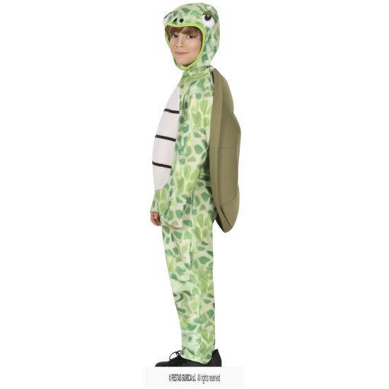 Disfraz de Tortuga Marina para Niño – Mono con Capucha y Caparazón