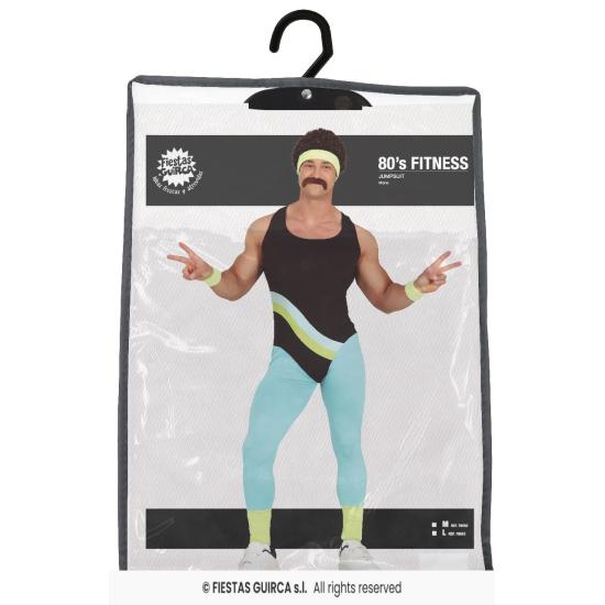 Disfraz de Traje Gimnasta Años 80 Disfraz de Traje Gimnasta Años 80