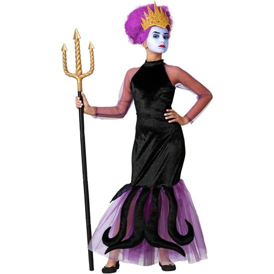 Disfraz de Ursula para niñas Disfraz de Ursula para niñas