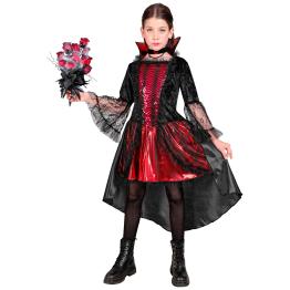 Disfraz de Vampira Infantil para Niña