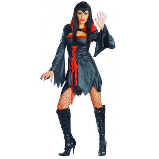 Disfraz de Vampiresa negra adulta Disfraz de Vampiresa negra adulta
