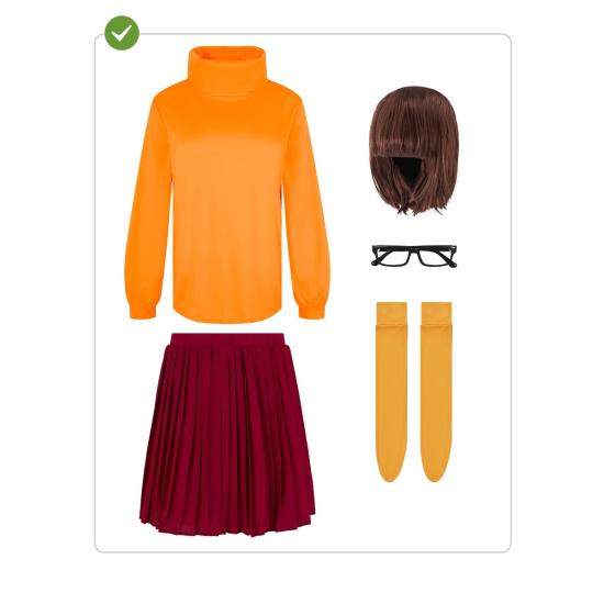 Disfraz de Vilma - Scooby Doo Disfraz de Vilma - Scooby Doo