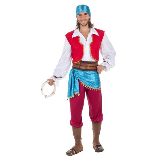 Disfraz de Zíngaro para Aduto Disfraz de Zíngaro para Aduto