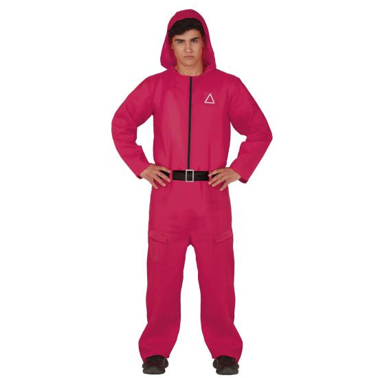 Disfraz del Juego del Calamar  Ejecutores para hombre Disfraz del Juego del Calamar  Ejecutores para hombre