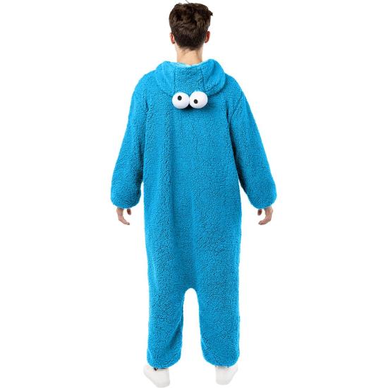 Disfraz del monstruo de las galletas para adulto - Barrio Sésamo Disfraz del monstruo de las galletas para adulto - Barrio Sésamo